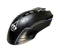 Lexip UBXLXMS0004 Ratón Gaming Inalámbrico 3600 DPI Negro RGB 6 Botones