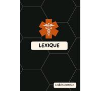 Lexique + Bloc-notes infirmier 2-en-1 - Format poche 4x6 - Spécial étudiants IFSI - Couverture Alvéoles "Noir Profond": Le compagnon compact pour tes ... & Lexiques 2-en-1 - Collection Design)