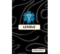 Lexique + Bloc-notes infirmier 2-en-1 - Format poche 4x6 - Spécial étudiants IFSI - Couverture Organique "Noir Profond": Le compagnon compact pour tes ... & Lexiques 2-en-1 - Collection Design)