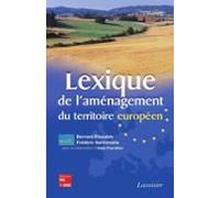 Lexique De Laménagement Du Territoire Européen (ebook)