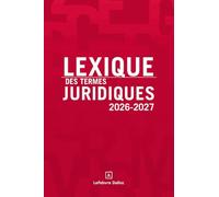 Lexique des termes juridiques