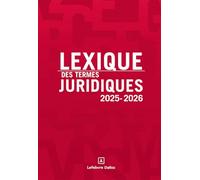 Lexique des termes juridiques