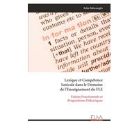 Lexique et Compétence Lexicale dans le Domaine de l’Enseignement du FLE