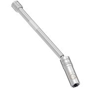 LEXIVON Zócalo magnético Giratorio de 5/8 ", impulsión de 3/8" x Longitud Total de 10 "| Diseño magnético Mejorado con Enchufe de Pared Delgada, Acero CR-v [LX-122]