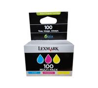 14N0849 LEXMARK 100 CARTUCHO DE TINTA CIAN MAGENTA AMARILLO