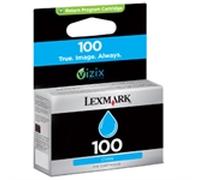 Lexmark 100 Cartucho de tinta (Lexmark 14N0900) cian