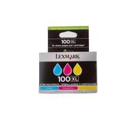 14N0850 LEXMARK 100XL CARTUCHO DE TINTA CIAN MAGENTA AMARILLO