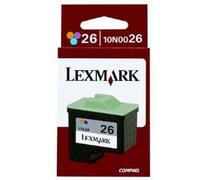 Lexmark 10N0227 Negro, Amarillo Cartucho de Tinta - Cartuchos de Tinta (Negro, Cian, Magenta, Amarillo, Inyección de Tinta, 70 mm, 38 mm, 98 mm, 50 g)