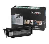 Lexmark 12A7415 toner negro XL (original)