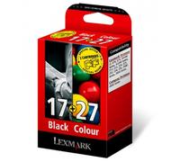 Lexmark 17+27 Original Tinta Cartuchos X1180 1185 1190 1250 1270 1290 2230 2250