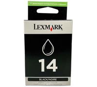 Lexmark 18C2090E - Cartucho nº 14, Capacidad 175 páginas, Color Negro