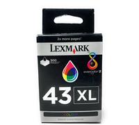 LEXMARK 18YX143E 43XL CARTUCHA ORIGINAL COLOR P250/P350/X4850/X4875/X4950