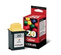 Lexmark 20 Cartucho de tinta (Lexmark 15M0120) color