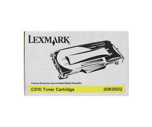 LEXMARK 20K0502 AMARILLO TÓNER - 3000 PAGES PARA C-510