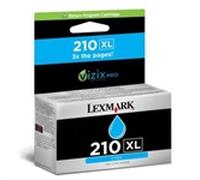 Lexmark 210 XL (14L0175E) Cartucho de tinta cian XL