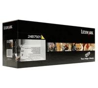 Lexmark 24b7501 amarillo cartucho de toner original - 24b7501