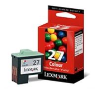 Lexmark 27 Cartucho de tinta (Lexmark 10N0227) color