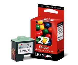 Lexmark 27 Cartucho de tinta (Lexmark 10N0227) color