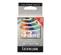 LEXMARK 43XL 18Y0143E COLOR TINTA - 500 PÁGINAS PARA P-350
