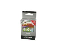 LEXMARK 43XL 18YX143E TRICOLORA TINTA - 500 PÁGINAS PARA P-350