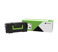 Lexmark Cartucho de tóner 58D1H0E, alto rendimiento, negro