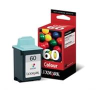 Lexmark 60 Cartucho de tinta (Lexmark 17G0060) color