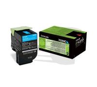 Lexmark 702HC (70C2HC0) toner cian XL