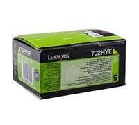 Lexmark 702HY cartucho de tóner 1 pieza(s) Original Amarillo
