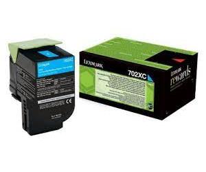Lexmark 702XC R cartucho de tóner 1 pieza(s) Original Cian