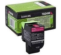 Lexmark Cartucho de tóner 70C2HM0 (702HM) Magenta