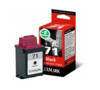 Lexmark #71 Black Inkjet Cartridge Moderate Use NUEVO