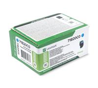 Lexmark 71B20C0 toner cian