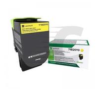 Lexmark 71B20Y0 toner amarillo