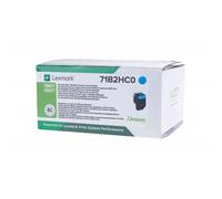 LEXMARK 71B2HC0 CIAN TÓNER - 3500 PÁGINAS PARA CS417DN