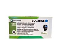 80C2HCE LEXMARK 802HCE TÓNER CIAN