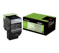 Lexmark 802K cartucho de tóner 1 pieza(s) Original Negro