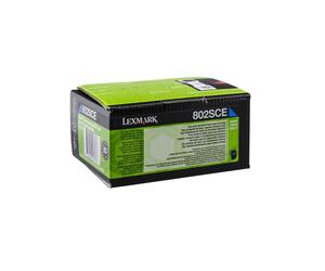 LEXMARK 802SCE 80C2SCE CIAN TÓNER - 2000 PÁGINAS PARA CX-310DN MFP