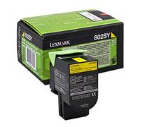 Lexmark 802SY (80C2SY0) toner amarillo
