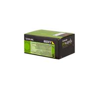 LEXMARK 802XY 80C2XY0 AMARILLO TÓNER - 4000 PAGES PARA CX-510DE MFP