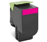 Lexmark 80C2HME - Tóner laser, color magenta