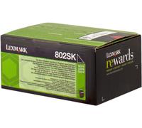 Lexmark 802SK (80C2SK0) toner negro (original)