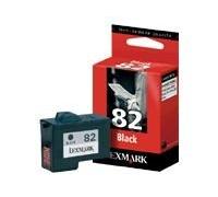Lexmark #82 / 18L0032E Black Print Cartridge Original Negro - Cartucho de Tinta para impresoras (Original, Tinta a Base de pigmentos, Negro, Impresión por inyección de Tinta, 60 g, 4032 Pieza(s))