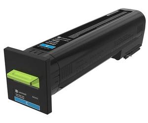 Lexmark 82K2HCE CX820,825,860, cartucho de tóner cian, para empresas, 17000