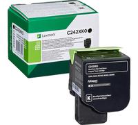 Lexmark Tóner C242XK0 Negro XXL (original)