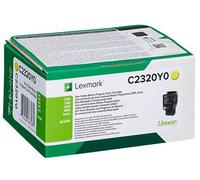Lexmark C2320Y0 cartucho de tóner 1 pieza(s) Original Amarillo