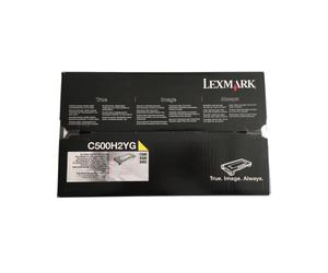 LEXMARK C500H2YG AMARILLO TÓNER - 3000 PÁGINAS PARA C-500N