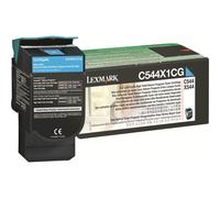 Lexmark C544/546, X544/546 Cartucho tóner cian Extra Alto Rendimiento Retornable (4K)