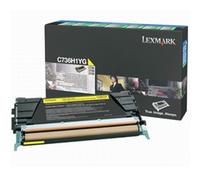 Lexmark C736H1YG toner amarillo XL