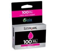 Lexmark Cartridge No. 100XL - Print cartridge - High Yield - 1 x magenta - 600 p