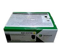 Lexmark Cartucho de tóner Amarillo del Programa de la Vuelta del Alto Rendimiento para el Gobierno de los E.E.U.U., Rendimiento 16000 (84C0HYG)